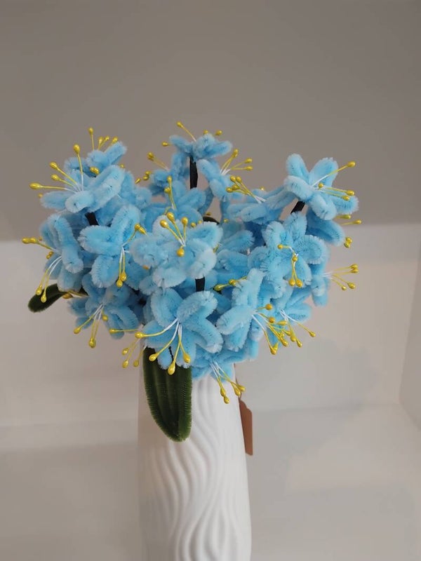 Blue Hyacinth Twist Flowers