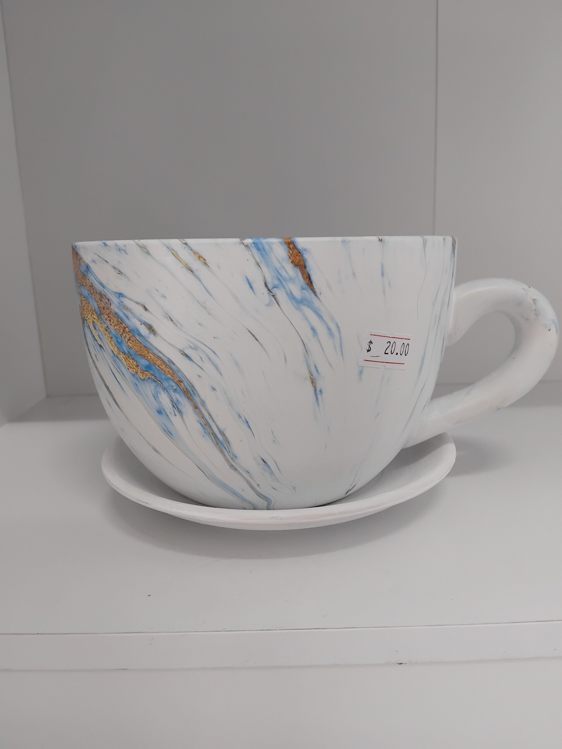 Plant Pot Blue