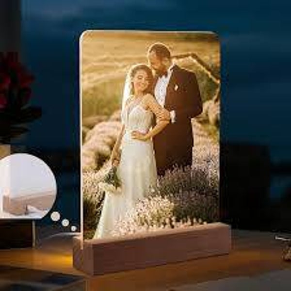 Illuminated photo - customized