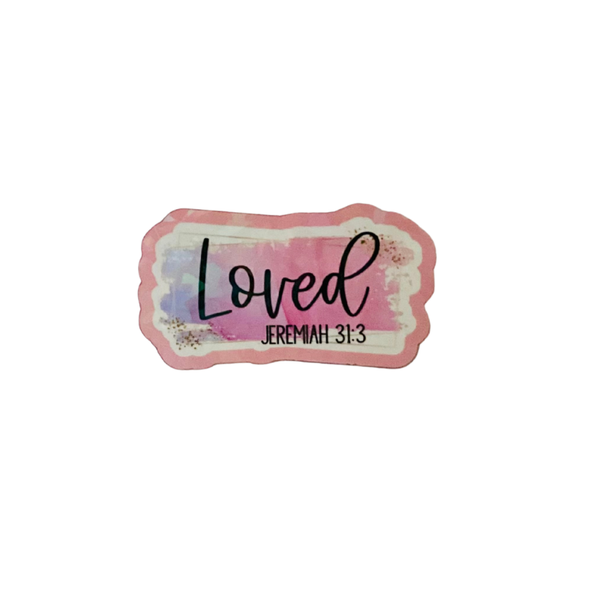 Pink Love Sticker