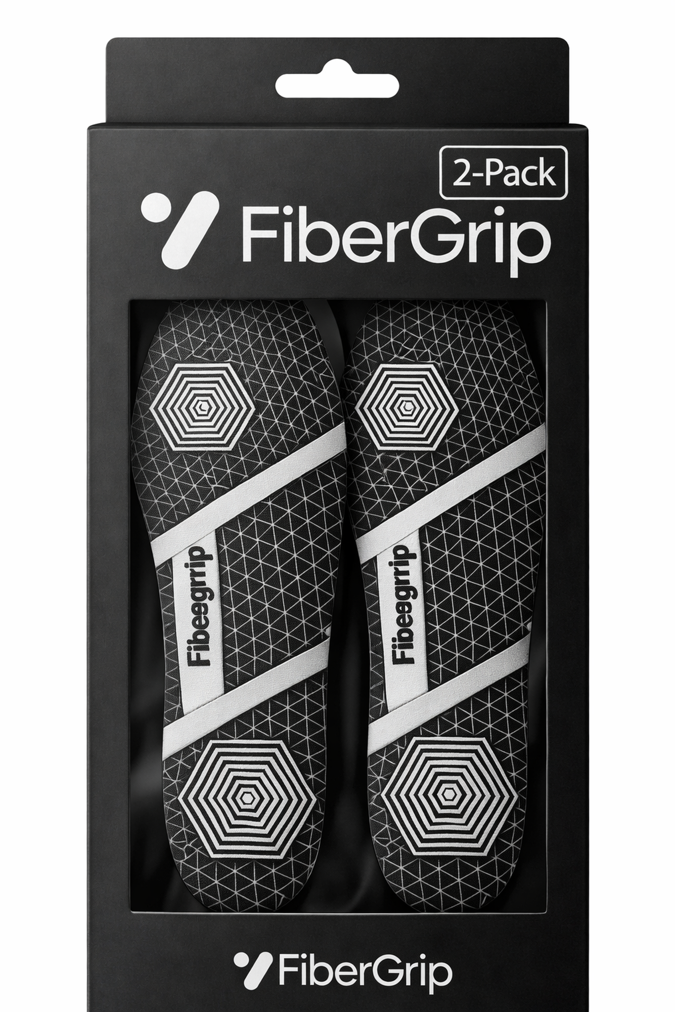 FiberGrip Carbon inlegzool 2pack(prijs per stuk: 39,95)