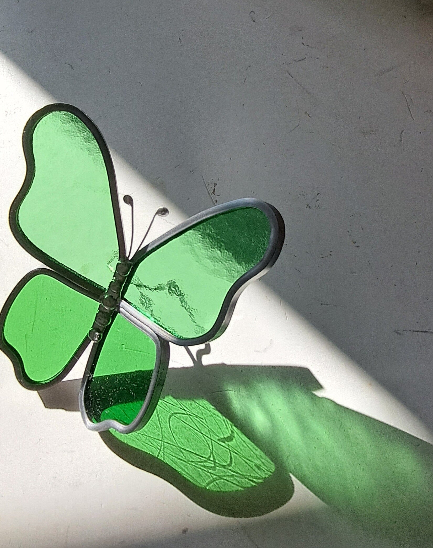 Vlinder van glas, Groen
