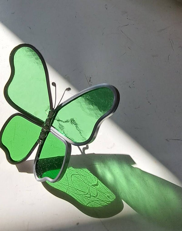Vlinder van glas, Groen