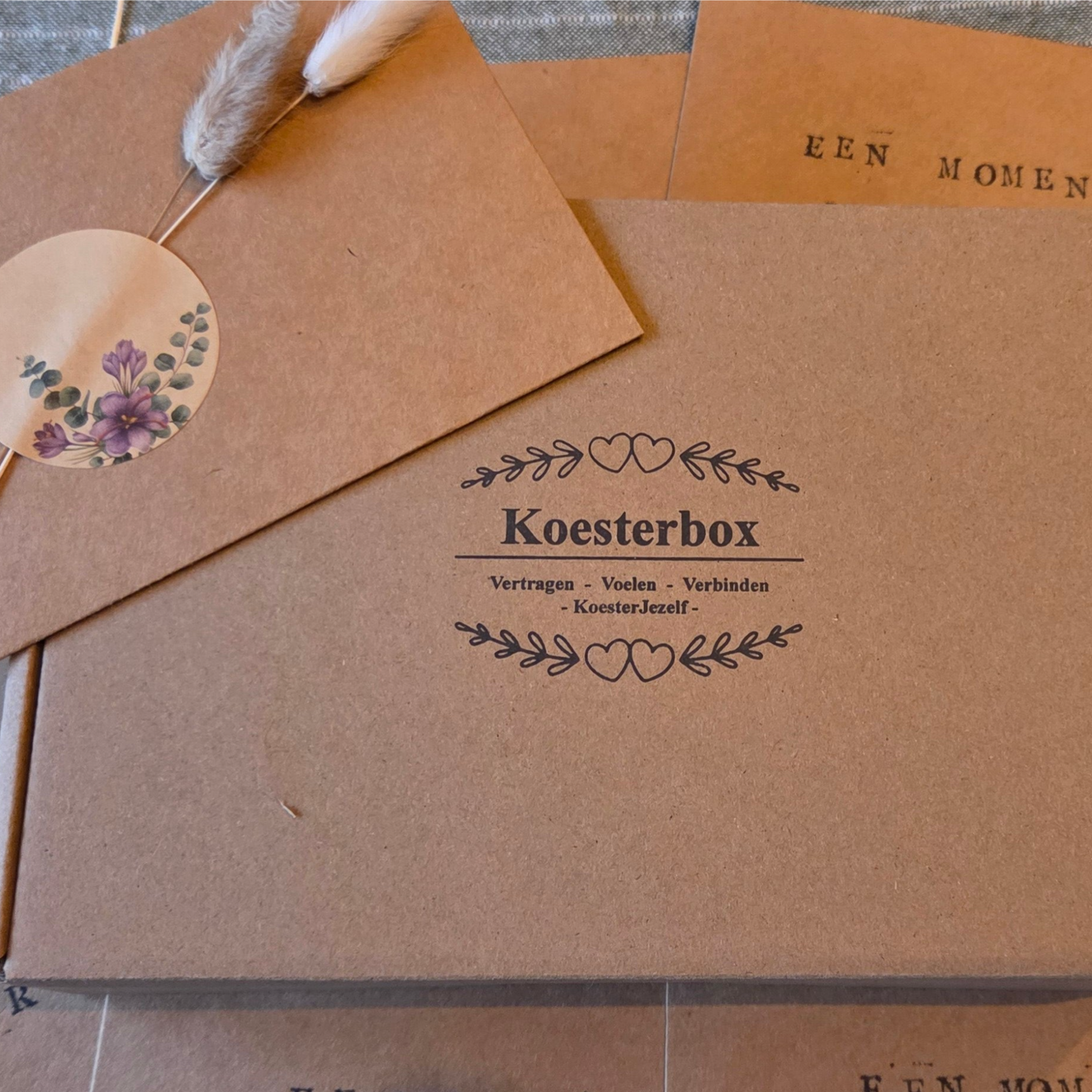 🌿 De Koesterbox -  een moment voor jezelf