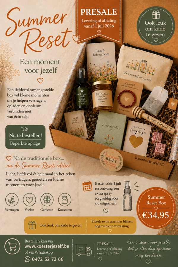 🌿 De Koesterbox – Summer Reset Edition