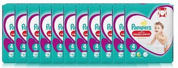 PAMPERS ACTIVE FIT PANTS - LUIERBROEKJES MAAT 4 9-15KG VOORDEELVERPAKKING 209-LUIERS