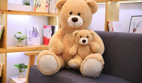 Pluche knuffelbeer XL