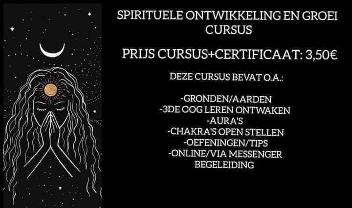 Spirituele ontwikkeling en groei cursus + certificaat