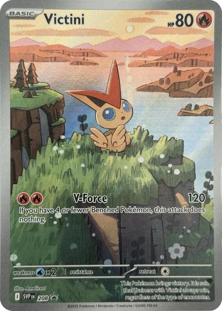 Pokémon – Victini Promo #208 💥✨