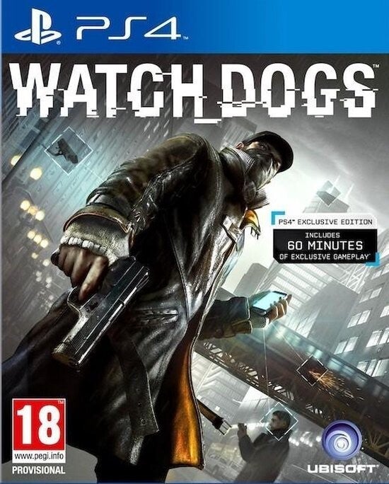 Watch Dogs PS4 – Nieuw & Geseald | Exclusive Editie 🔥
