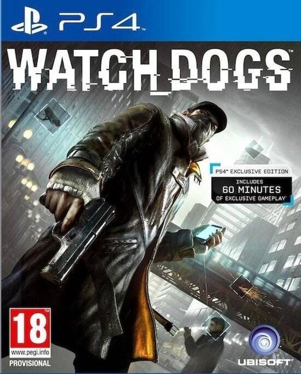 Watch Dogs PS4 – Nieuw & Geseald | Exclusive Editie 🔥