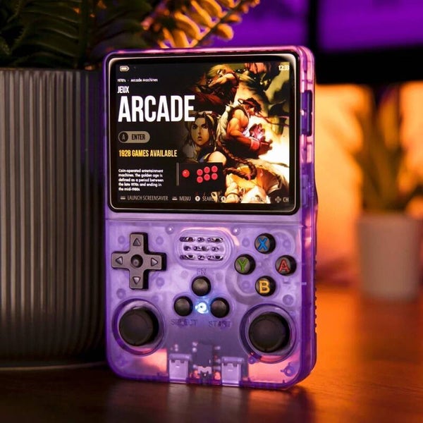 R36S Retro Handheld Console 64GB – 15.000+ Games | ArkOS | Draagbare Game Console 🎮