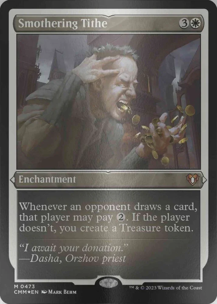 Smothering Tithe #473 (Etched Foil)