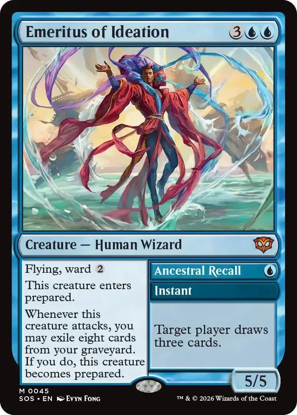 MTG Emeritus Of Ideation #45