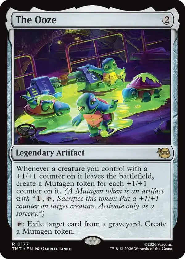 MTG The Ooze #177