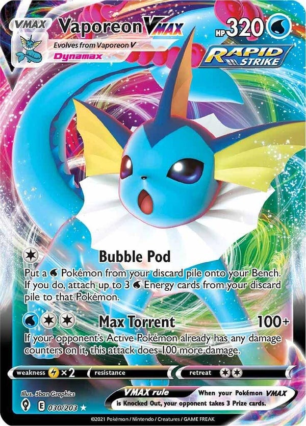 Vaporeon VMAX #030