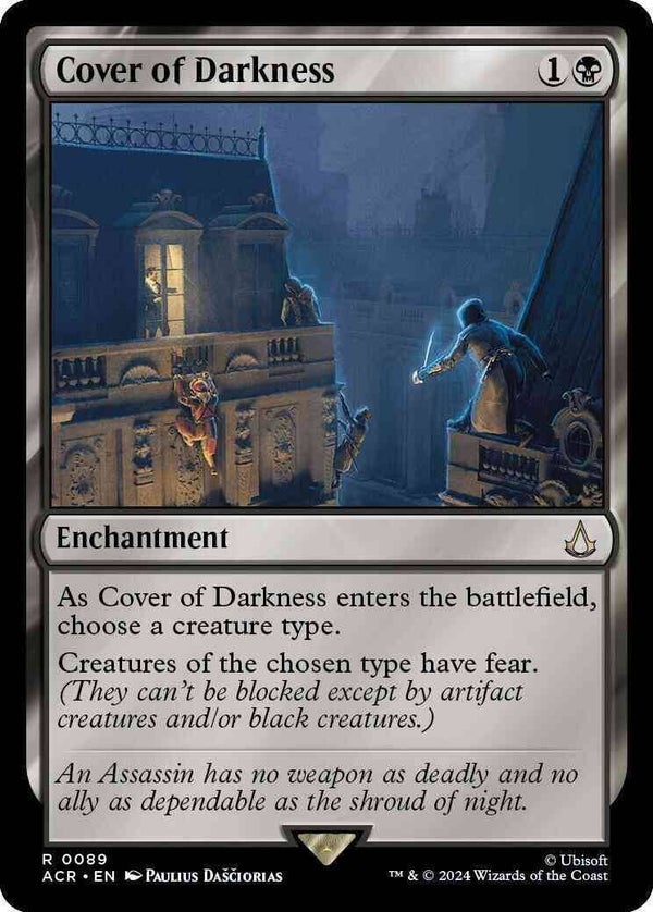 MTG Cover of Darkness #89