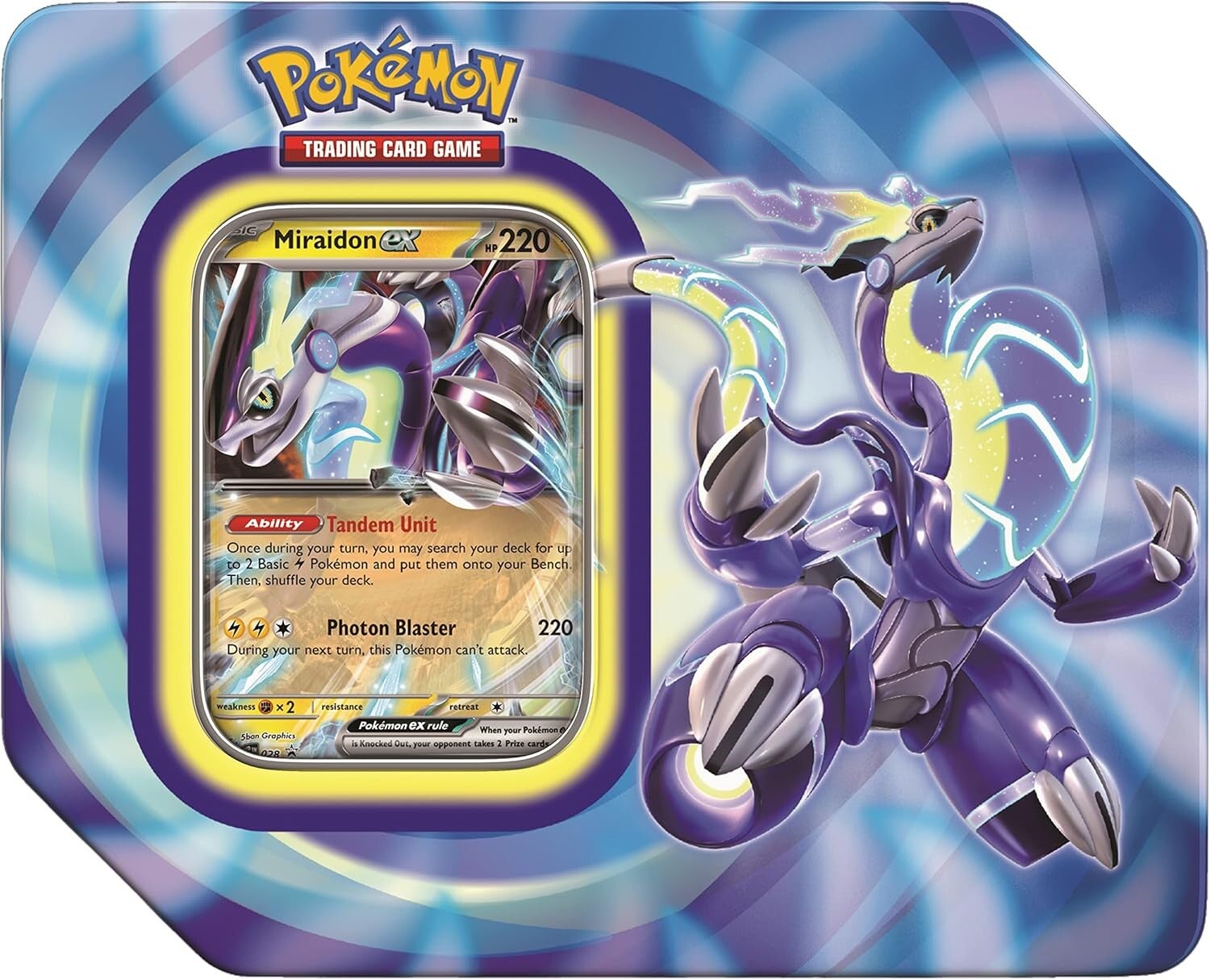 Pokemon Paldea Legends Tin