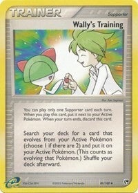 Wally's Training #89 (Reverse Holo)