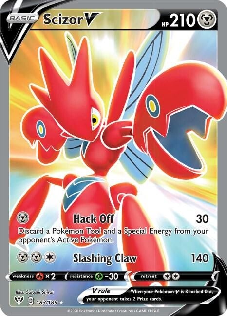 Scizor V #183