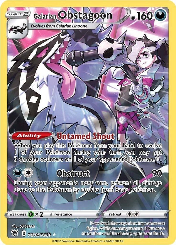 Galarian Obstagoon #TG10