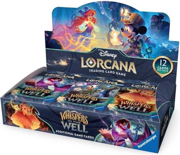 DISNEY LORCANA SET 10 WHISPERS IN THE WELL BOOSTER