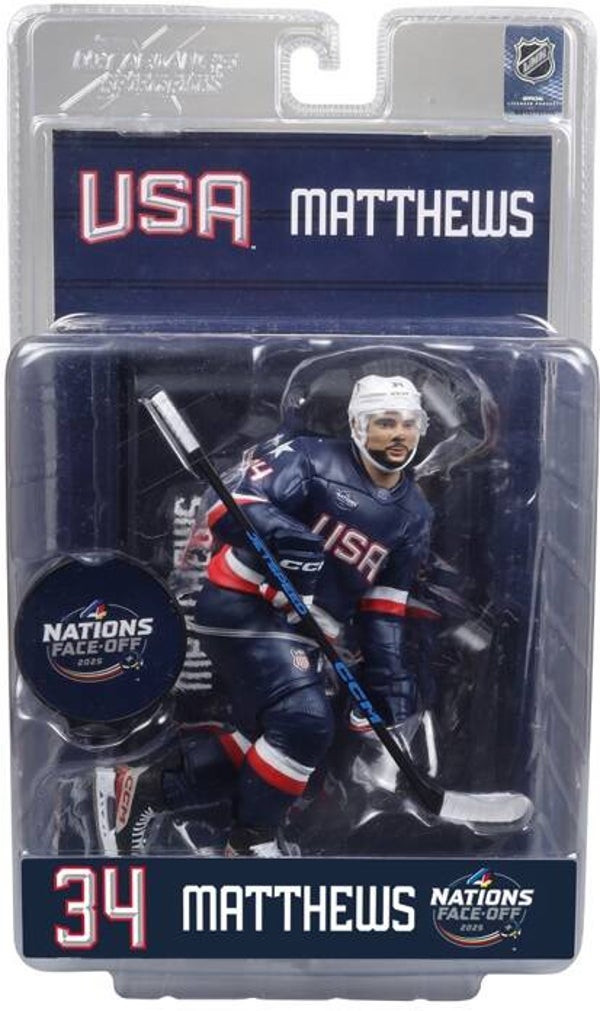 NHL POSED - AUSTON MATTHEWS (TEAM USA 4 NATIONS)
