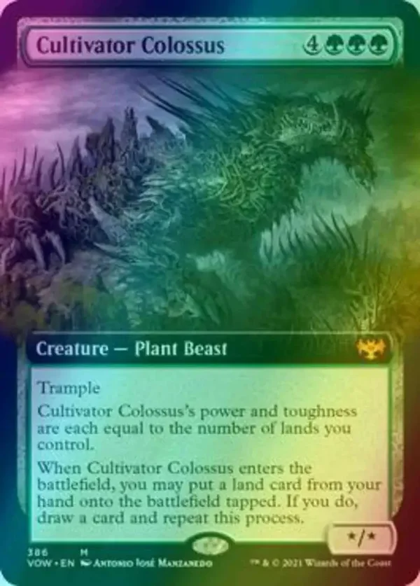 MTG Cultivator Colossus #386