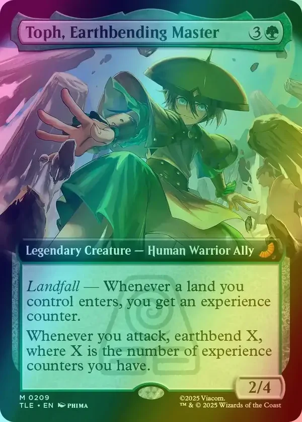 MTG Toph, Earthbending Master #209