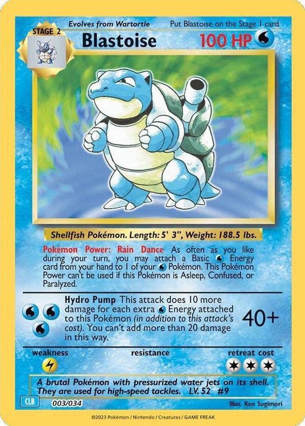 Blastoise #003
