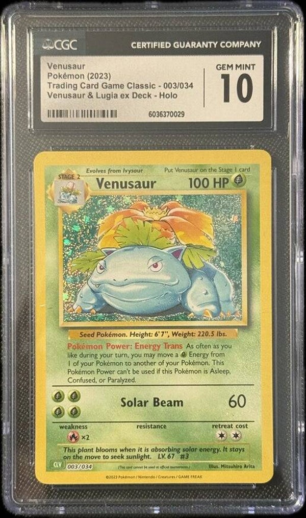 CGC 10 - Venusaur (HoloFoil)
