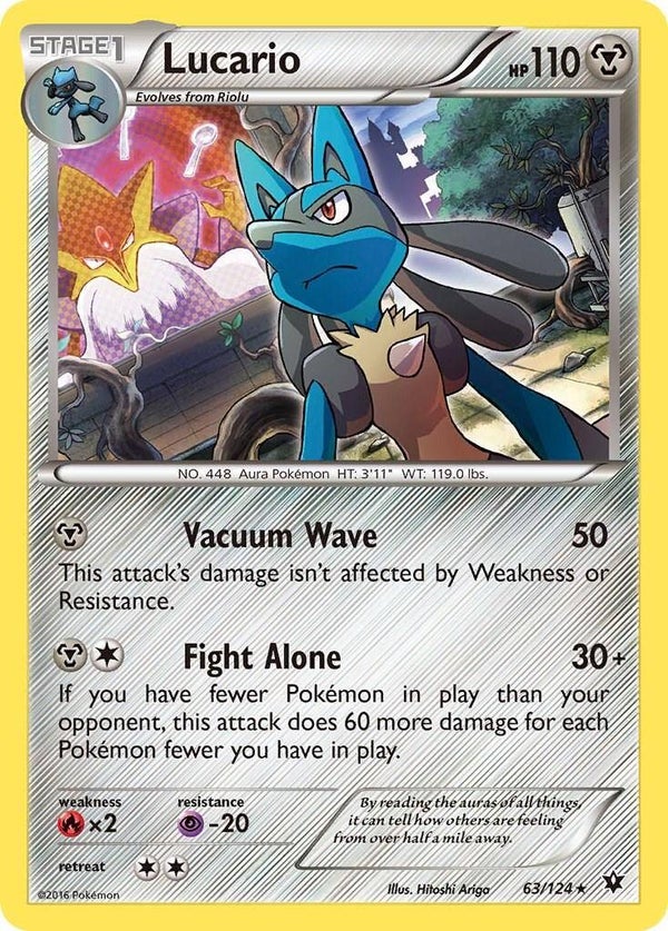 Lucario #63 (HoloFoil)