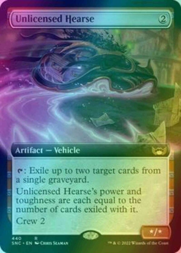 Unlicensed Hearse #440 (Extended Art Foil)