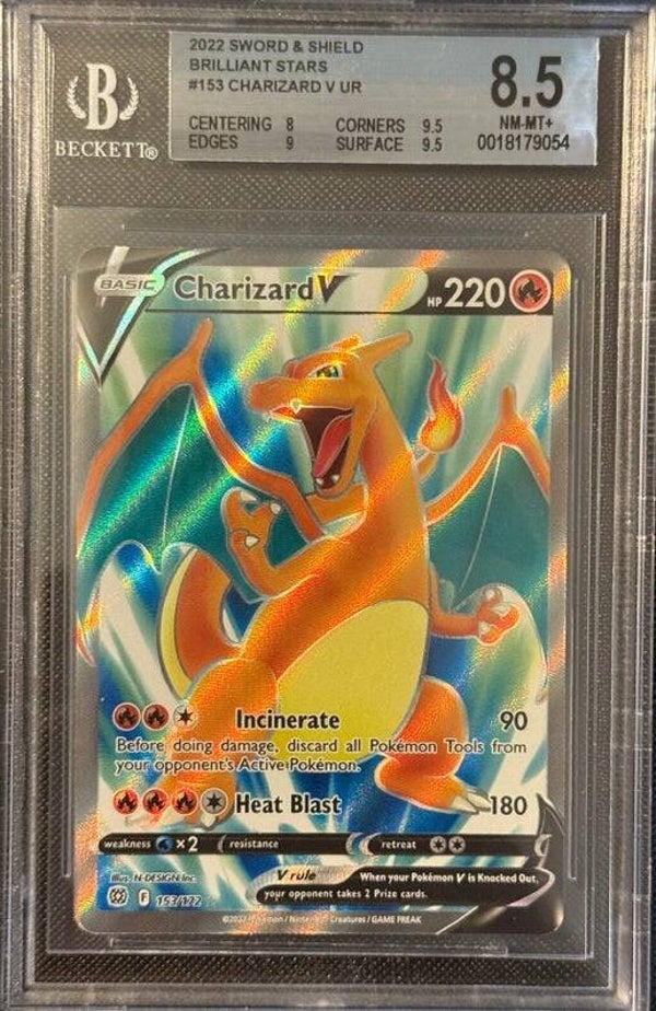 BGS 8.5 - Charizard V #153