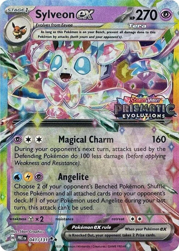 Sylveon ex [Stamped] #041/