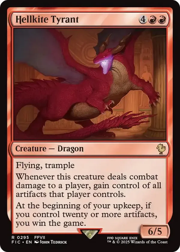MTG Hellkite Tyrant #295