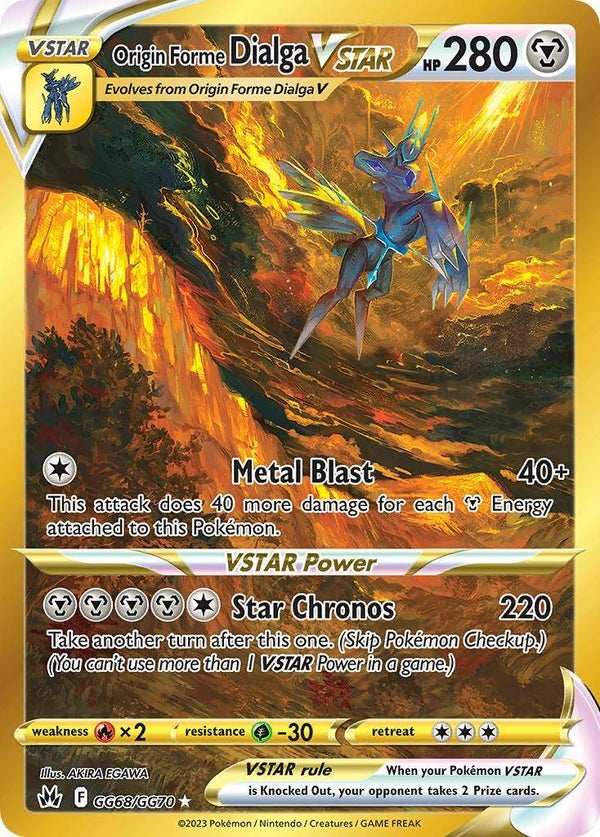 Origin Forme Dialga VSTAR #GG68 (MP)