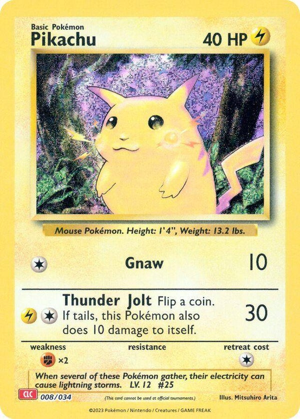 Pikachu #008 (HoloFoil)
