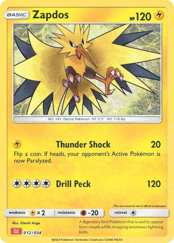 Zapdos #012 (HoloFoil)