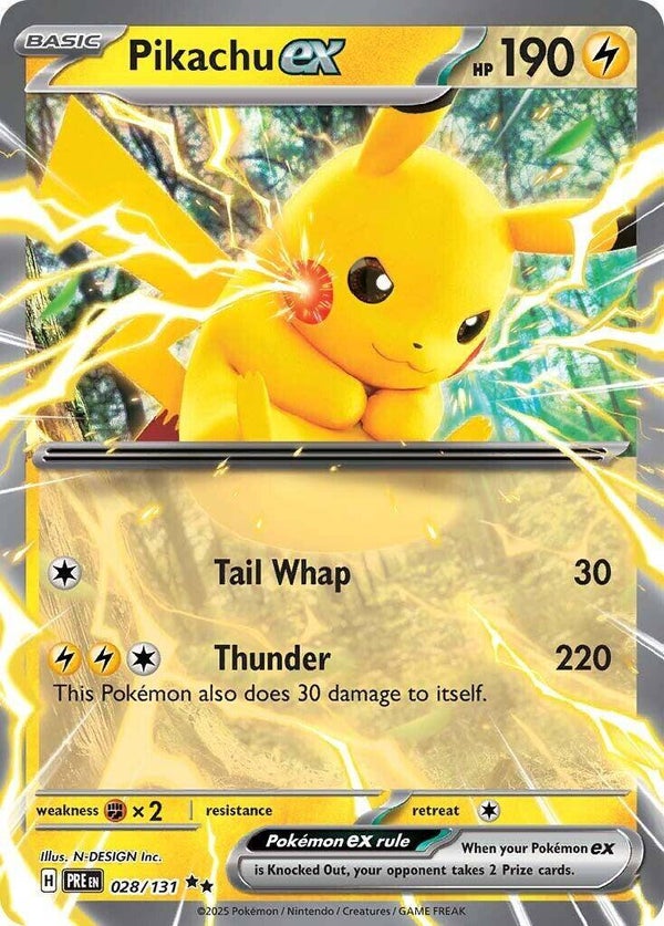 Pikachu ex #028