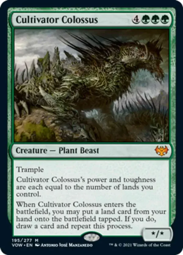 MTG Cultivator Colossus #195