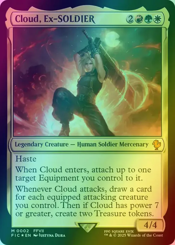 MTG Cloud, Ex-Soldier #2 (Foil)