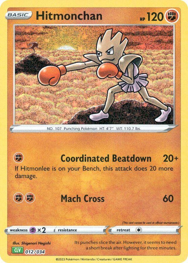 Hitmonchan #012 (HoloFoil)