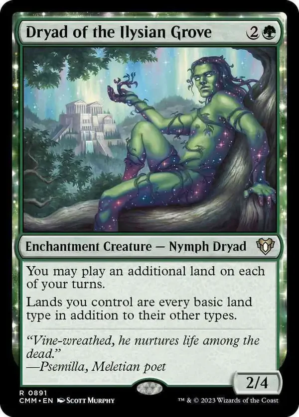 MTG Dryad of the Ilysian Grove #891