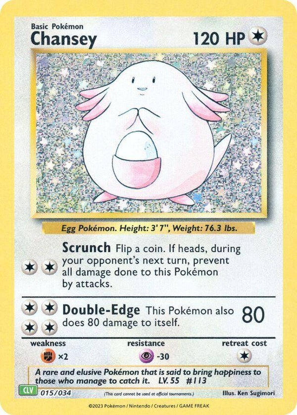 Chansey #015 (HoloFoil)
