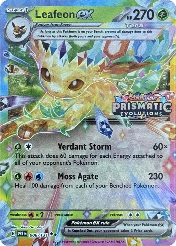 Leafeon Ex [Stamped] #006