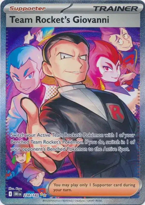 Team Rocket's Giovanni #238
