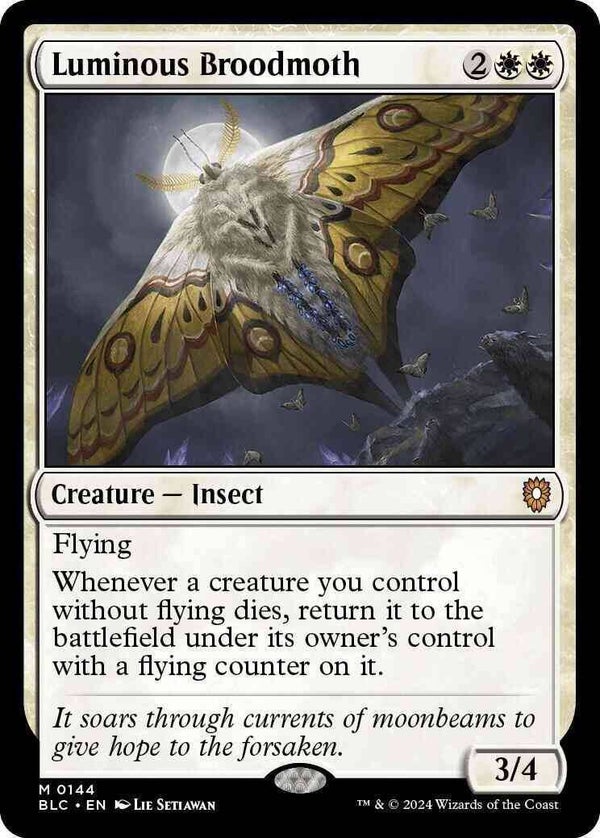 MTG Luminous Broodmoth