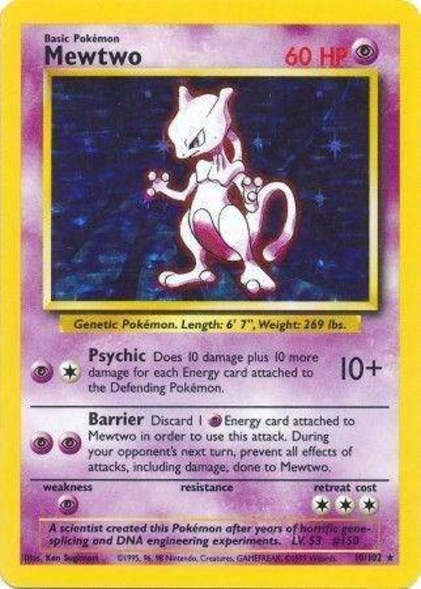Mewtwo #10 (HoloFoil)