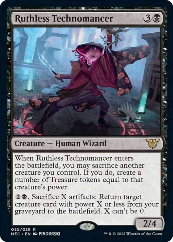 MTG Ruthless Technomancer #035/038